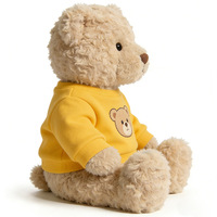Peluches personnalisées en gros, vêtements sur mesure pour ours en peluche, vente en gros en vrac, usine de fabrication de peluches personnalisées