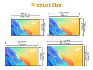 Display Digitale da 32 43 55 Pollici 2K 4K Wifi con Schermo Divisibile, Cornice Ultra Sottile, per Menu Digitale Autoportante per Ristoranti - Product Image 6