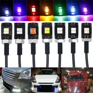 ไฟ LED ติดป้ายทะเบียนรถยนต์, ไฟวิ่งกลางวันแบบสากลภายนอก, ไฟเสริมแบบตาเหยี่ยวสำหรับถอยหลัง, หลอดไฟ 12V - Product Image 5