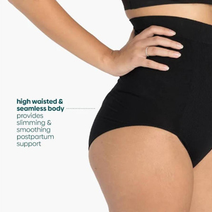 Ropa interior de sección C Recuperación posparto Sin costuras Cintura alta Bragas moldeadoras Control de barriga Fajas de compresión para mujeres - Product Image 4