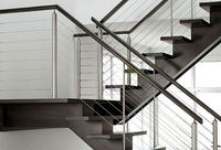 Treppen Edelstahl Bar Geländer/Modular Balkon Geländer Grill Designs/Sicherheits zaun Rohr Geländer