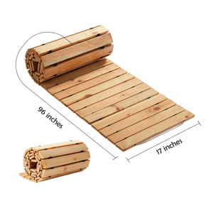 SHENGCHENG Allées de jardin en bois pour l'extérieur, planchers de terrasse, passerelles en bois - Product Image 1