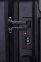 Valise à roulettes Kingslong ABS Spinner, coque rigide durable, compression sous vide, avec ensemble de bagages à main