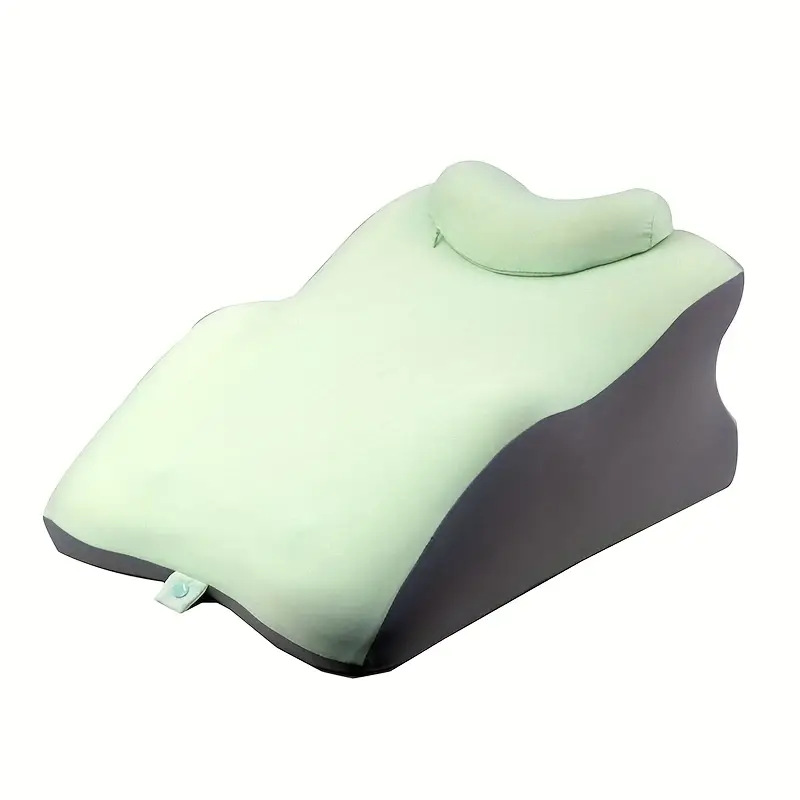 Ensemble vert clair à blocs de couleurs (qui ne comprime pas la poitrine).