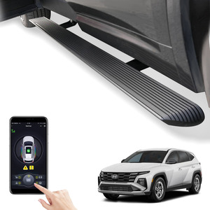 WJ Super Precio Luces LED Car Padel SideSteps Estribos retráctiles eléctricos para <span class=keywords><strong>Hyundai</strong></span> <span class=keywords><strong>Tucson</strong></span> - Product Image 1