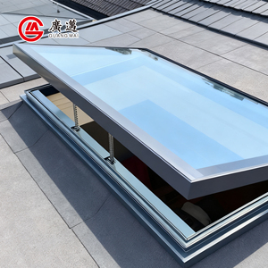 Cửa sổ mái nhân tạo ngoài trời Swing phong cách Swing mái <span class=keywords><strong>Skylight</strong></span> Hợp kim nhôm với mái Kính mù - Product Image 4