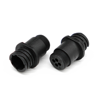 Connecteur mâle automobile 4 broches LIZONE 182919-1, boîtier de prise, certifié ISO9001, -40~105°C, pour câble d'alimentation