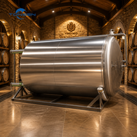 Cuve de Fermentation Horizontale Empilable Tonsen 2000L 3000L en Acier Inoxydable pour Brasserie Artisanale
