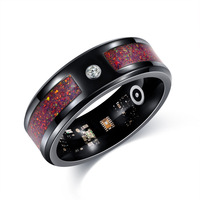 Nouvelle bague connectée 2026 à succès : moniteur de santé et de fitness, fréquence cardiaque, oxygène sanguin, suivi du sommeil, compteur de pas, contrôle gestuel, IPX8