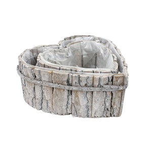 YM-8775101 fait main jardinière <span class=keywords><strong>en</strong></span> <span class=keywords><strong>bois</strong></span> avec doublure <span class=keywords><strong>en</strong></span> plastique - Product Image 4