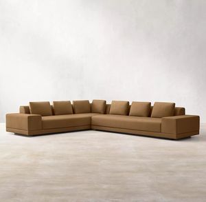 Sofás Modernos para Sala de Estar con Diseño Italiano, Estructura de Madera Maciza, Forma de L, Brazo Izquierdo y Derecho, Muebles para el Hogar - Product Image 6