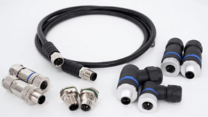 Conector de Sensor M12 Macho de 4/8 Pines, IP67 Impermeable, Contacto de Latón, Carcasa de PC, 2A 6A, Video/Audio - Product Image 4