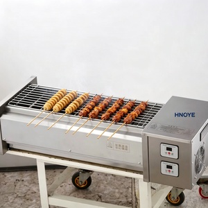 Parrilla Eléctrica <span class=keywords><strong>Giratoria</strong></span> para <span class=keywords><strong>Barbacoa</strong></span>, 15 Orificios para Brochetas, Grado Comercial - Product Image 1
