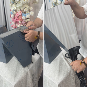Romantico nuovo stile oro <span class=keywords><strong>matrimonio</strong></span> metallo Stand rettangolo abito forma evento tavolo decorazione in cartone <span class=keywords><strong>di</strong></span> vendita - Product Image 3