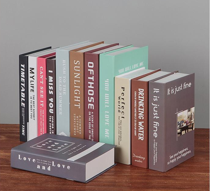 SM-JS005 книжной графике высокое качество и дешевая цена, современная мода книга украшение для дома, книга