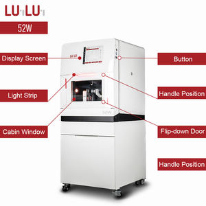 Fresatrice ad Alta Precisione a <span class=keywords><strong>5</strong></span> Assi per Odontoiatria CAD/CAM, per Lavorazione di Titanio, Vetroceramica e Zirconia - Product Image 1