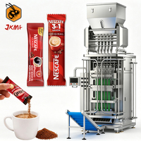 Machine d'emballage automatique de poudre de café 10G 20G, machine d'emballage de bâtonnets de café 3 en 1, machine d'emballage de sachets de café instantané