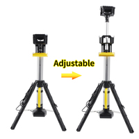 Lampe de travail LED rechargeable portable SUPER High Lumen avec trépied Lampe de travail avec support