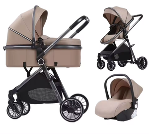 <span class=keywords><strong>Poussette</strong></span> pour bébé à système de voyage multifonction <span class=keywords><strong>3</strong></span>-<span class=keywords><strong>en</strong></span>-<span class=keywords><strong>1</strong></span> de luxe à des prix abordables de vente <span class=keywords><strong>en</strong></span> gros - Product Image 2