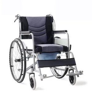 Fauteuil roulant de mobilité pliable manuel utilisé à des fins médicales pour les personnes âgées et les fauteuils roulants handicapés - Product Image 1