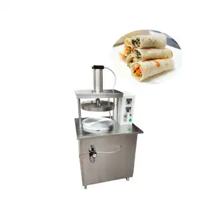 Industriële Bloem Tortilla Maken Machine Lijn Draagbare Crêpe Maken Kleine Tortilla Machine