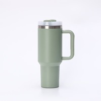 Gourde de sport portable en acier inoxydable 304 grande capacité avec poignées pour hommes et femmes, idéale pour l'alpinisme