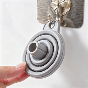Silicone Folding Funnel Kitchen Mini Liquid Transfer Funnel Leak-Proof Expandable Household Oil Funnel - Product Image 4