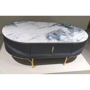 Özel Modern depolama tasarımı büyük mobilya lüks kahve masası