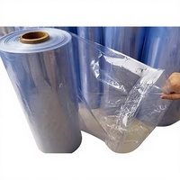 Film thermorétractable en PVC personnalisé, épaissi, grande taille, sacs thermorétractables, film transparent, film d'étanchéité, qualité alimentaire
