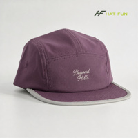 Gorra Deportiva de 5 Paneles, Corte Informal, Personalizada, Bordada, para Miembros de Gimnasios