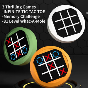 新しいTic-Tac-toe 4-in-Oneメモリトレーニングボードゲーム、楽しくて教育的なAI電子玩具クロスボーダーボードゲーム - Product Image 4