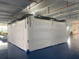 EASY <span class=keywords><strong>FUN</strong></span> - Tienda de Campaña Familiar para Acampar al Aire Libre, Portátil, Personalizada, Impermeable, Inflable Automática, de Doble Capa, para 3-4 Personas, 2x3 m, Oxford, PVC, OEM - Product Image 5