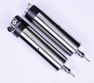 Motor de Husillo Refrigerado por Aire ER8 de 250W, 6K-60K RPM, Motor de Husillo sin Escobillas con Diámetro de 33mm para Grabado/Fresado - Product Image 1