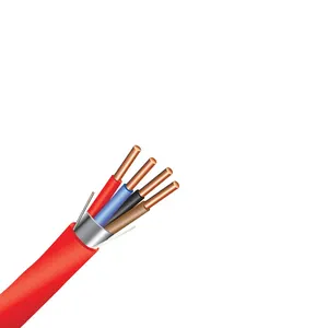 Wholesales Shiled Fire Alarm Cable 2/4/6/8/10 Cord 22awg Security Fire Alarm Communication Cable