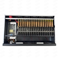 Z Flip5/F731 Granja Bots Mobile Motherboard Farm Box Telefon 20-Port-Kühlventilator-Kit mit OTG-Funktion und Anpassbarem Speicher