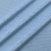 Tela de Malla Jacquard de Punto, 90% Poliéster, 10% Elastano, 180GSM, Transpirable, Elástica, con Estampado de Estrellas, de Secado Rápido