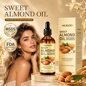 Aceites de Masaje Naturales al por Mayor, Terapia Hidratante para el Cuidado Corporal, Compuesto de Aceite Esencial de <span class=keywords><strong>Almendras</strong></span> Dulces para el Cuidado del Cabello y la Piel, 100 ml - Product Image 1