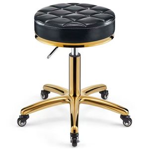 Sillón de belleza con ruedas, silla de peluquería, banco de trabajo grande especial para salón de belleza, silla elevadora y giratoria - Product Image 1