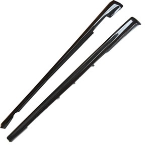สำหรับ1999-2002 <span class=keywords><strong>R34</strong></span> GTR <span class=keywords><strong>Nismo</strong></span> NI สไตล์ด้านข้างกระโปรงขยาย (189เซนติเมตร) คาร์บอนไฟเบอร์ - Product Image 4