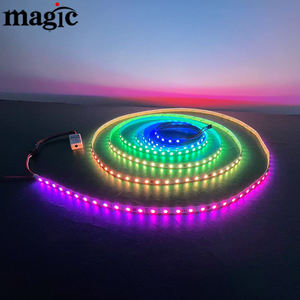 スマートIC SM16703 24V SMD5050 60LED/<span class=keywords><strong>M</strong></span>アドレス可能20ピクセル/m12V IP33 UCS2903 WS2811 LEDストリップ - Product Image 1