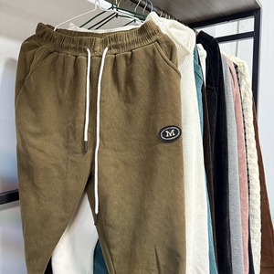 Pantalones de pana de pierna ancha para hombre, estilo <span class=keywords><strong>retro</strong></span> vintage, de segunda mano, de Uganda, en fardos de <span class=keywords><strong>ropa</strong></span> usada - Product Image 4