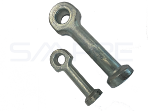 Système à tête sphérique 5T en acier zingué pour levage de moules de blocs de béton Lego, cheville de levage préfabriquée à œil - Product Image 2