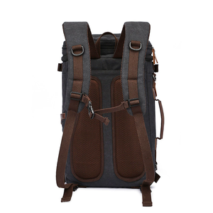 Sac à dos décontracté en toile pour homme, sacoche pour ordinateur portable, sac de voyage d'extérieur - Product Image 4