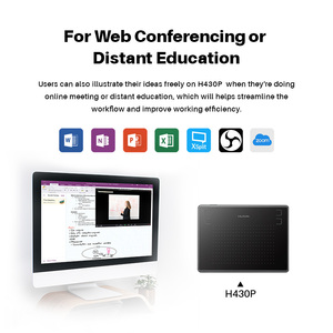 Huion H430P, bolígrafo de dibujo Digital portátil, tableta, tamaño pequeño, conexión USB, herramienta de escritura de dibujo gráfico <span class=keywords><strong>para</strong></span> accesorios de computadora - Product Image 5