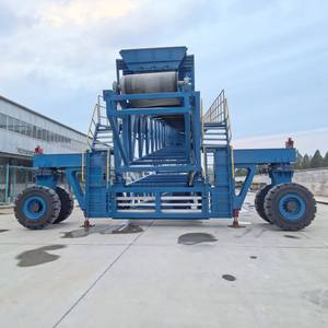 New Mobile Telescopic <strong>Radial</strong> <strong>Stacker</strong> Rubber Conveyor Loader Adjustable Speed Durable Design for Manufacturing Plant Ship Port - Product Image 1