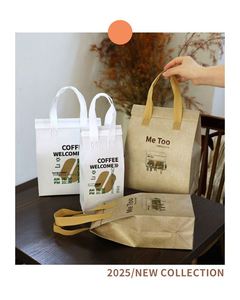 Sac isotherme solaire écologique personnalisé en non-tissé, imperméable, grande capacité, pour la livraison d'aliments et de gâteaux - Product Image 2