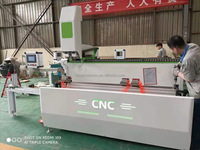 Machine de perçage et de fraisage CNC automatique à 3 axes horizontale pour profilés en aluminium