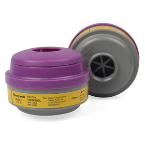 Masker debu kartrid Respirator penyaring udara, masker setengah polusi sedang masker <span class=keywords><strong>Gas</strong></span> <span class=keywords><strong>Filter</strong></span> ganda - Product Image 2