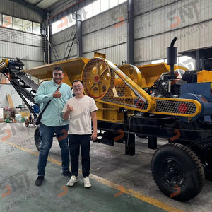 Khai Thác Mỏ cụ thể Làm cát máy điện thoại di động nghiền bê tông đá cẩm thạch Granite hàm Máy Nghiền khai thác mỏ dòng nghiền đá Máy Nghiền hàm - Product Image 6