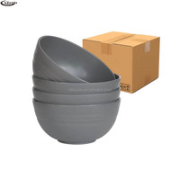 Ensemble de 4 bols à céréales incassables de 26 oz, grand bol pour soupe, pâtes, riz, porridge, dessert, collation, salade, bol en plastique léger